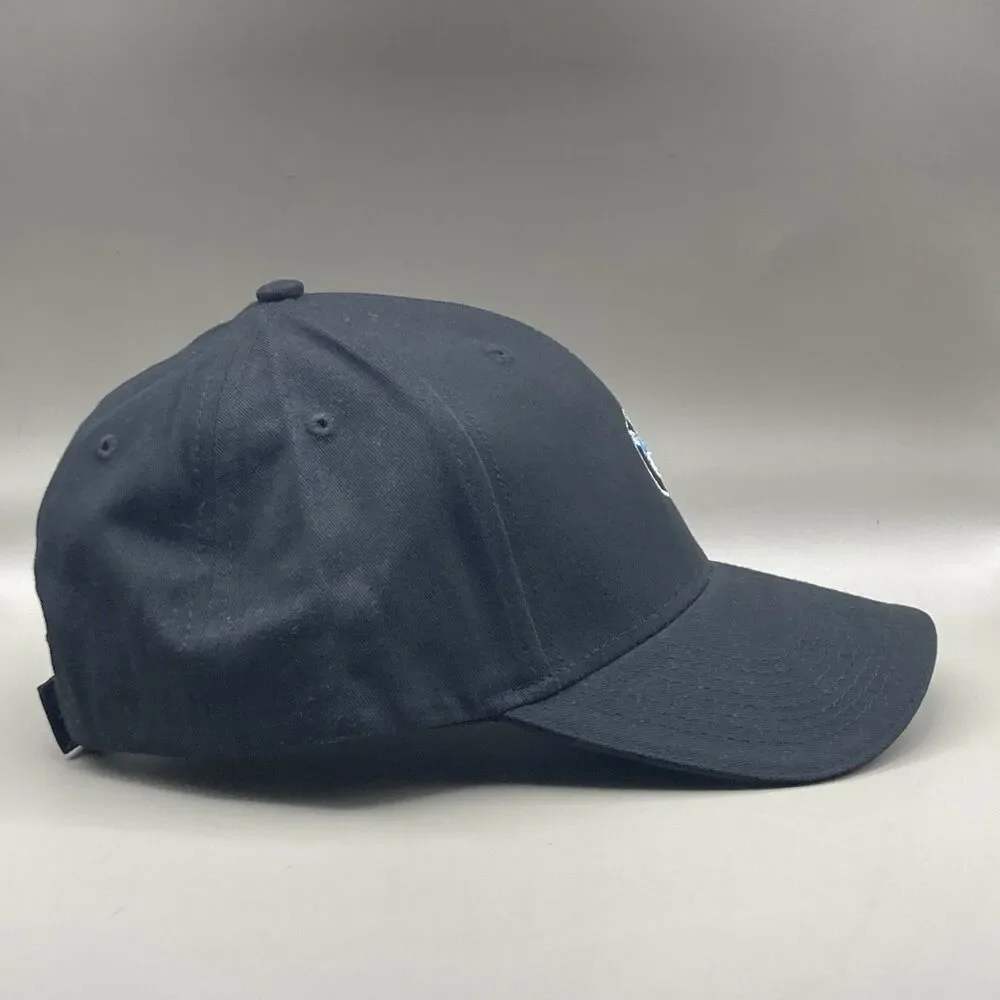 Black German BMW Lifestyle Strapback Hat Cap Logo Sports Luxury Car Automobile